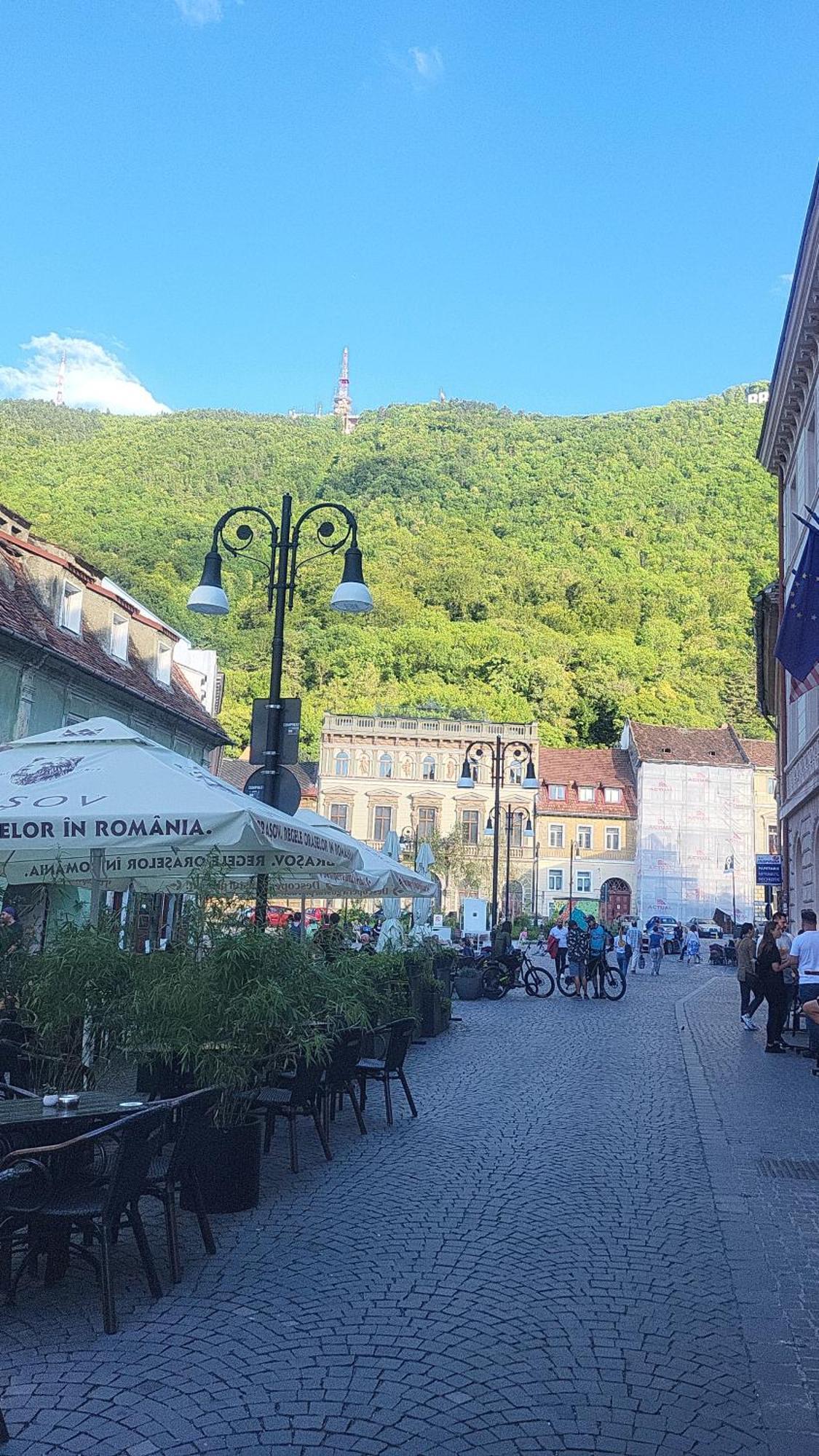 John Residence Apartment Brasov With Parking Option Buitenkant foto