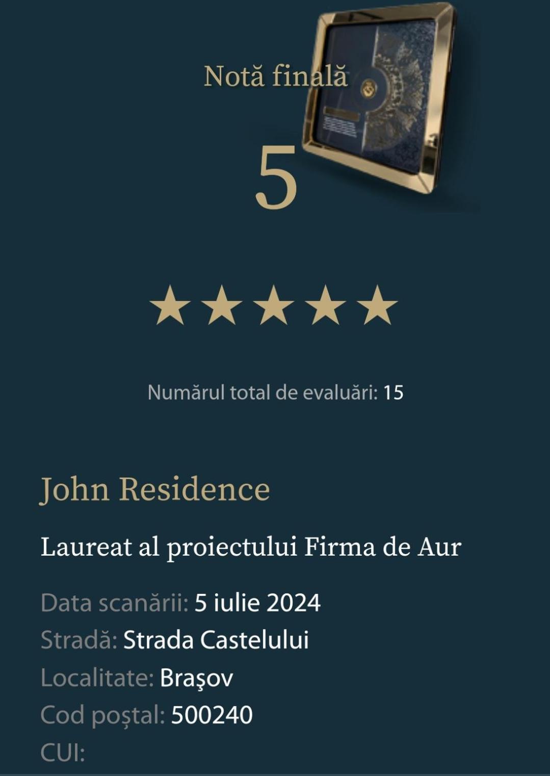 John Residence Apartment Brasov With Parking Option Buitenkant foto